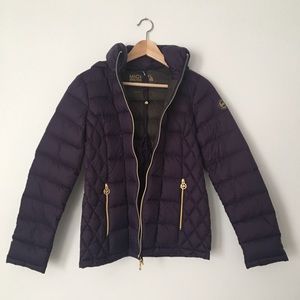 Michael Kors purple coat